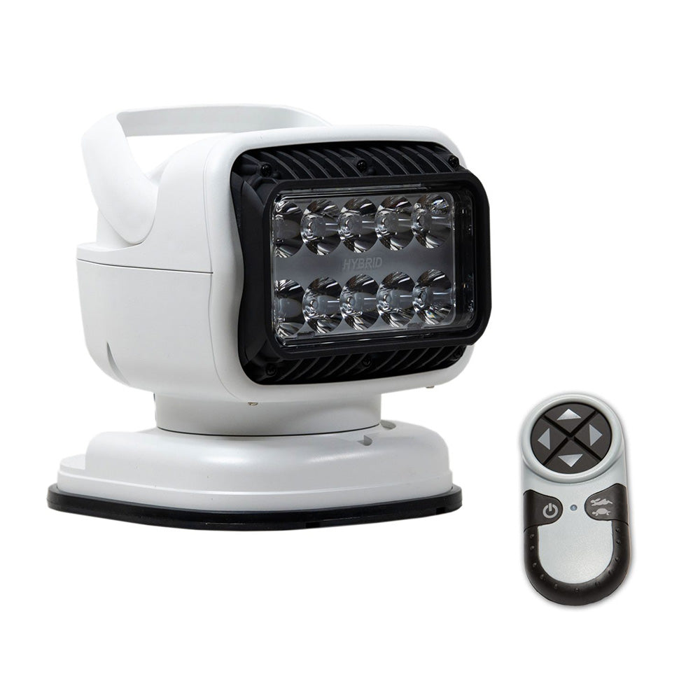 Golight GT Series LED Hybrid Portable Light wMagnetic Shoe Mount Handheld Wireless Remote 12V White 79018GT