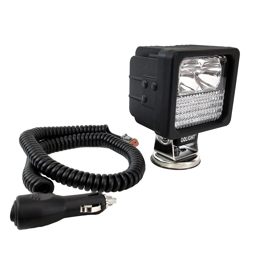 Golight GXL LED Hybrid Portable Work Light Series Magnetic Mount wNo Remote 12V Black 40235