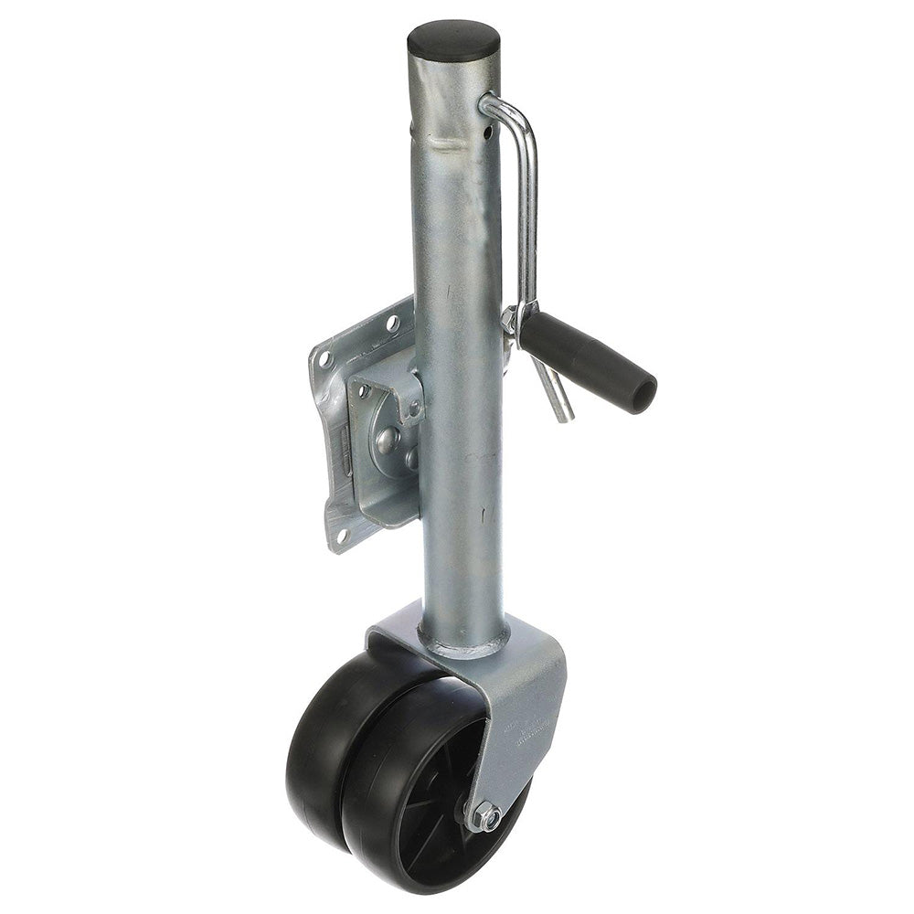Attwood FoldUp Trailer Jack 1500 lb Capacity Dual Wheel 111264