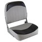 Wise Standard LowBack Fishing Seat  GreyCharcoal 8WD734PLS664