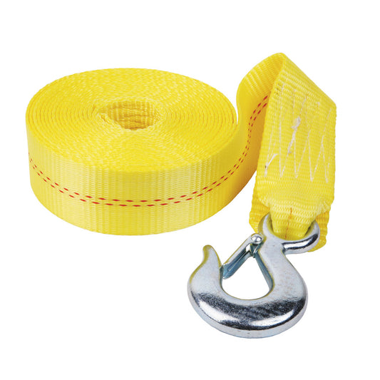 Fulton 2 x 20 Heavy Duty Winch Strap and Hook  4000 lbs Max Load WS20HD0600